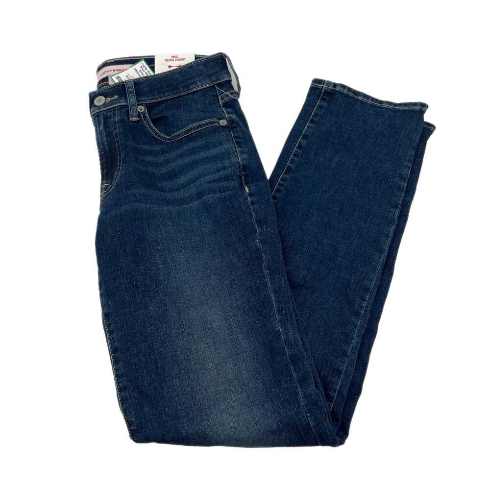 Lucky Brand Blue Slim Straight Leg Jeans | Womens 4